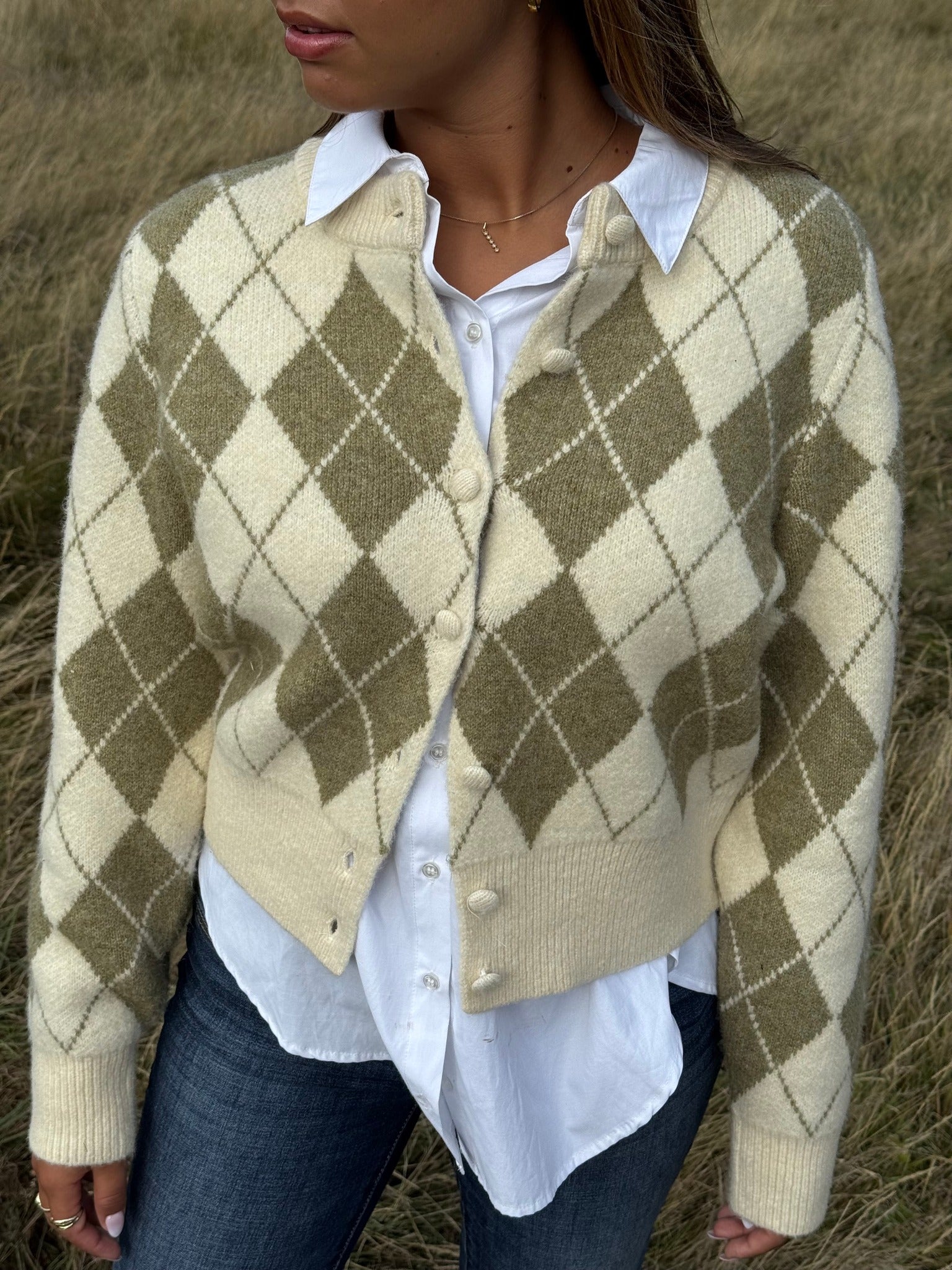 VMHAIA Knit Cardigan - Birch